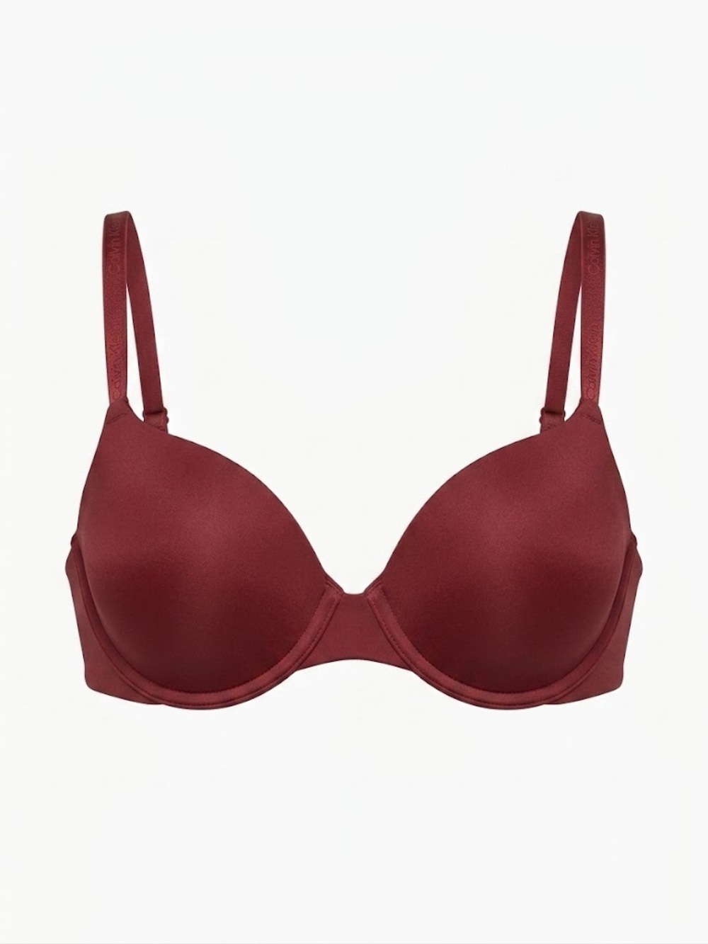 Calvin Klein Bra size 36B Pink Smooth Demi Contour Underwire Perfect T-Shirt